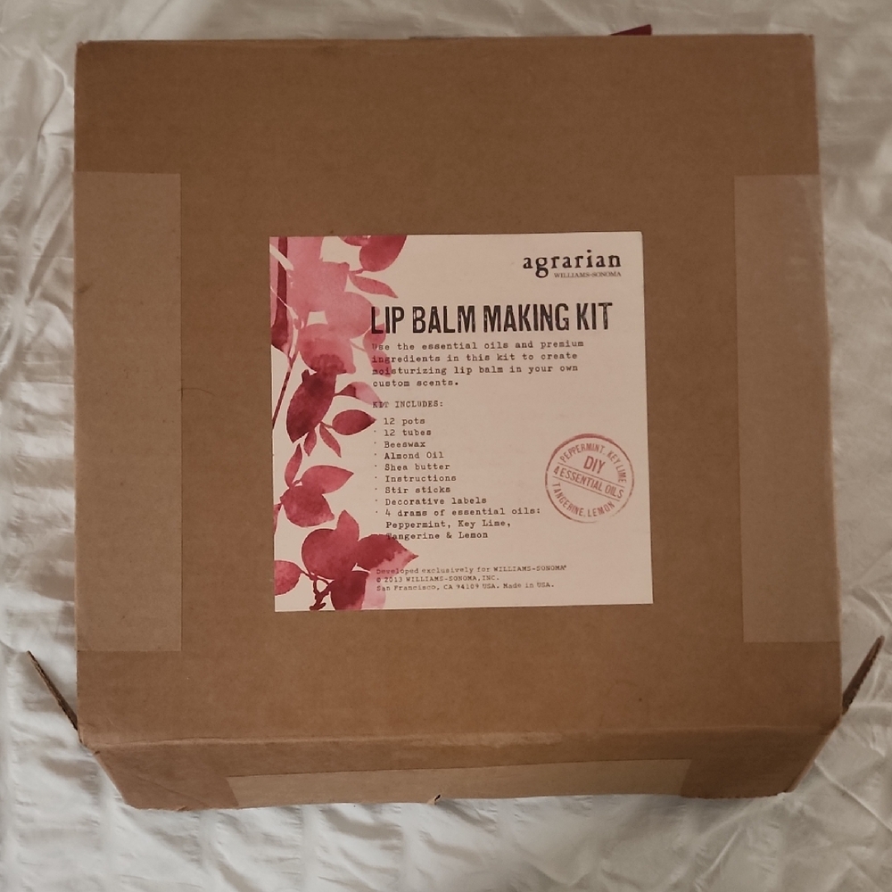 Agraria Lip Balm Making Kit - Pink